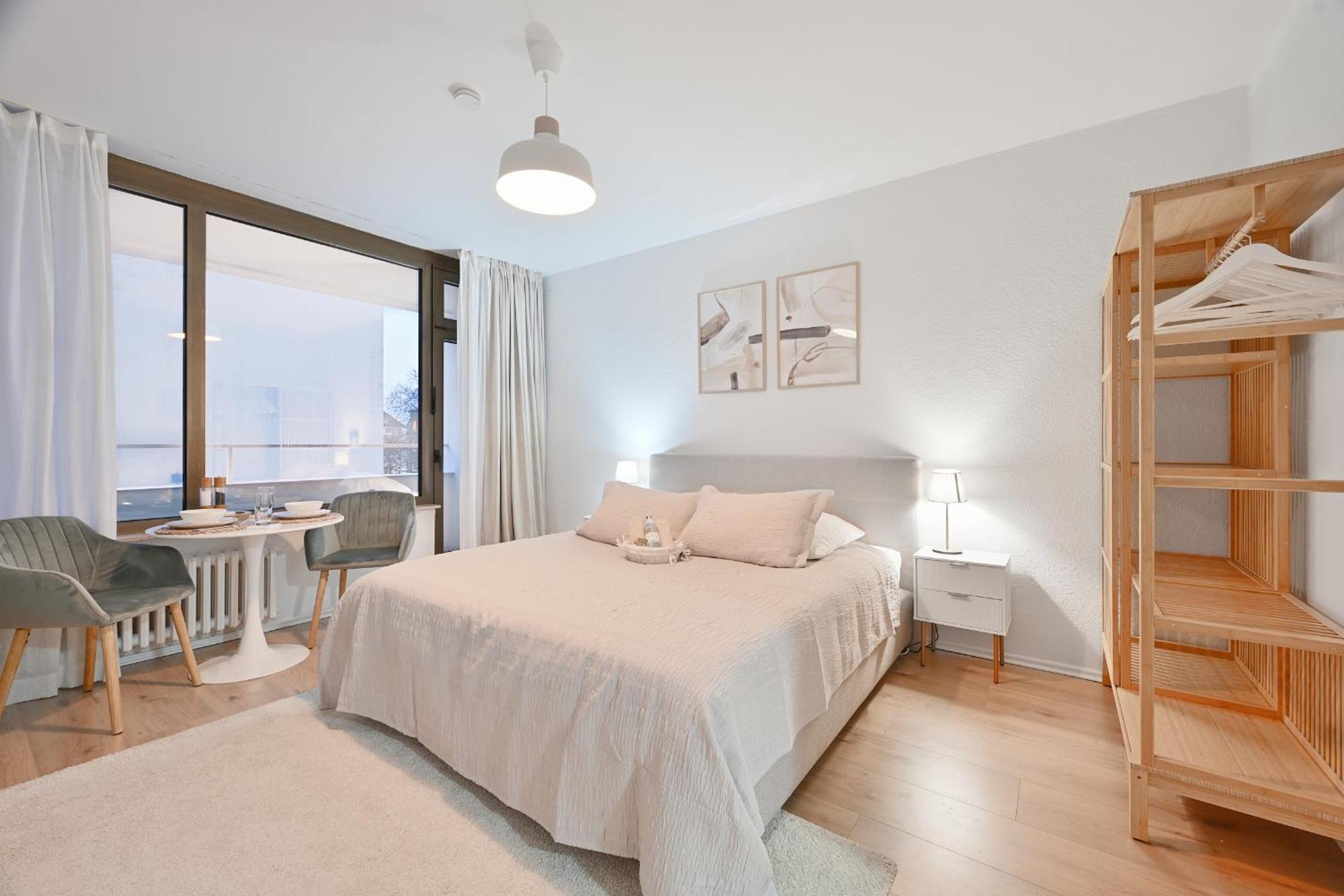 Goodliving Apartments Studio Mit Balkon & Netflix Essen Exterior photo